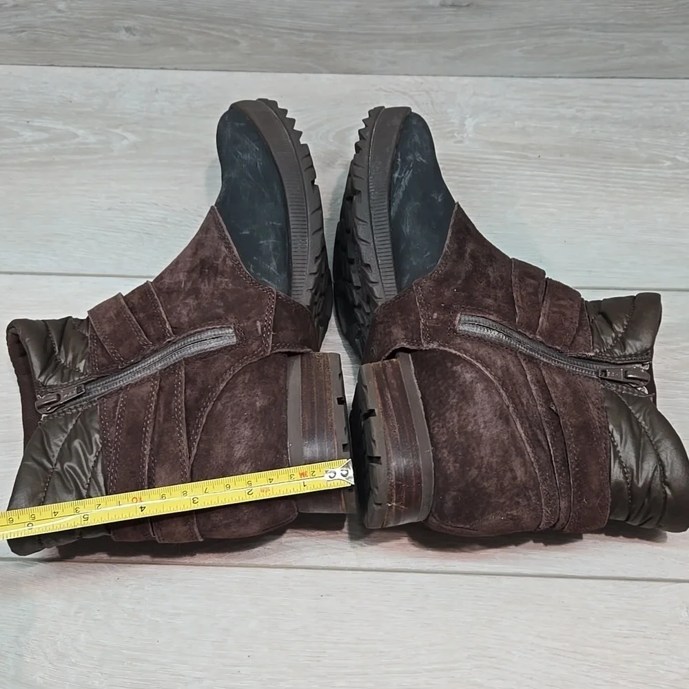 The North Face Women's Heat SeekerSuede& Leather Rubber Ankle Boots Shoes Sz 8